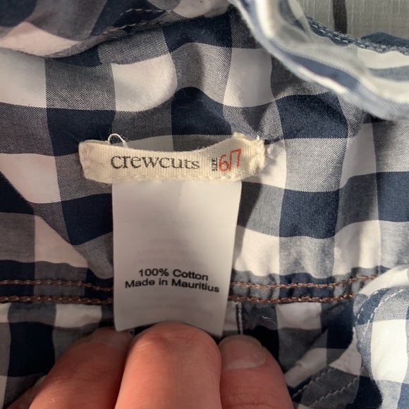 boys crew cuts button up shirt - Picture 3 of 4